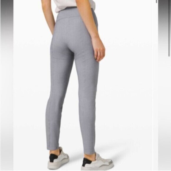 Lululemon Women's Gray Here to There High-Rise 7/8 Pant Size 2 - Picture 4 of 9